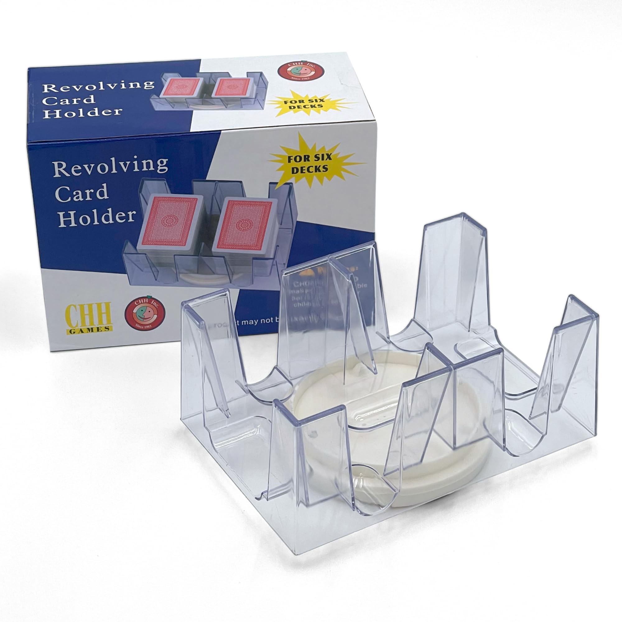クリストフル　マジソン6　カードトレイ Amazon.com: CHH 6 Deck Revolving Card Tray : Toys & Games